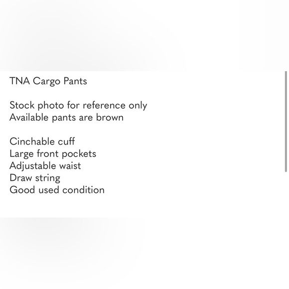 TNA Cargo Pants - Picture 12 of 12